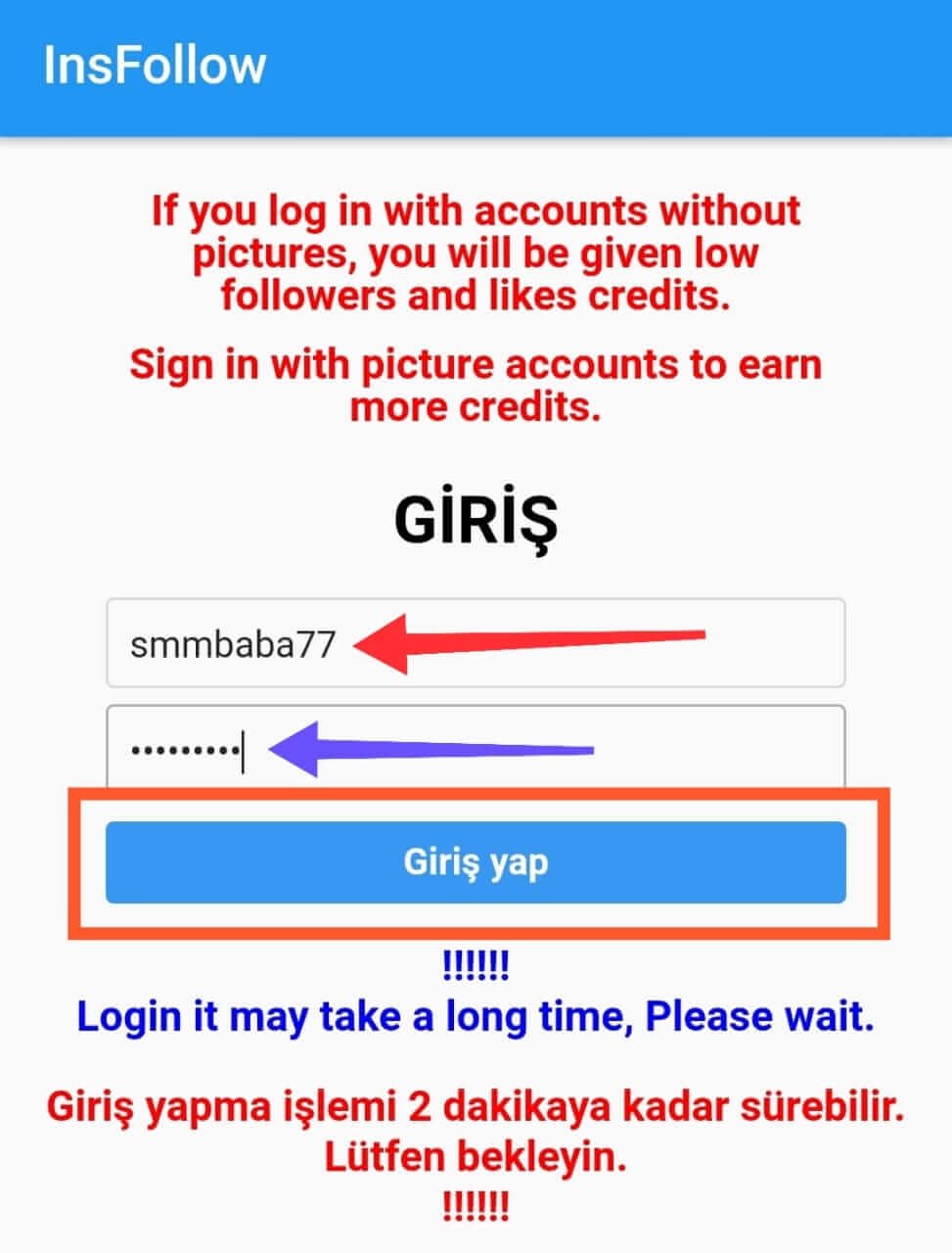 Login Your Account