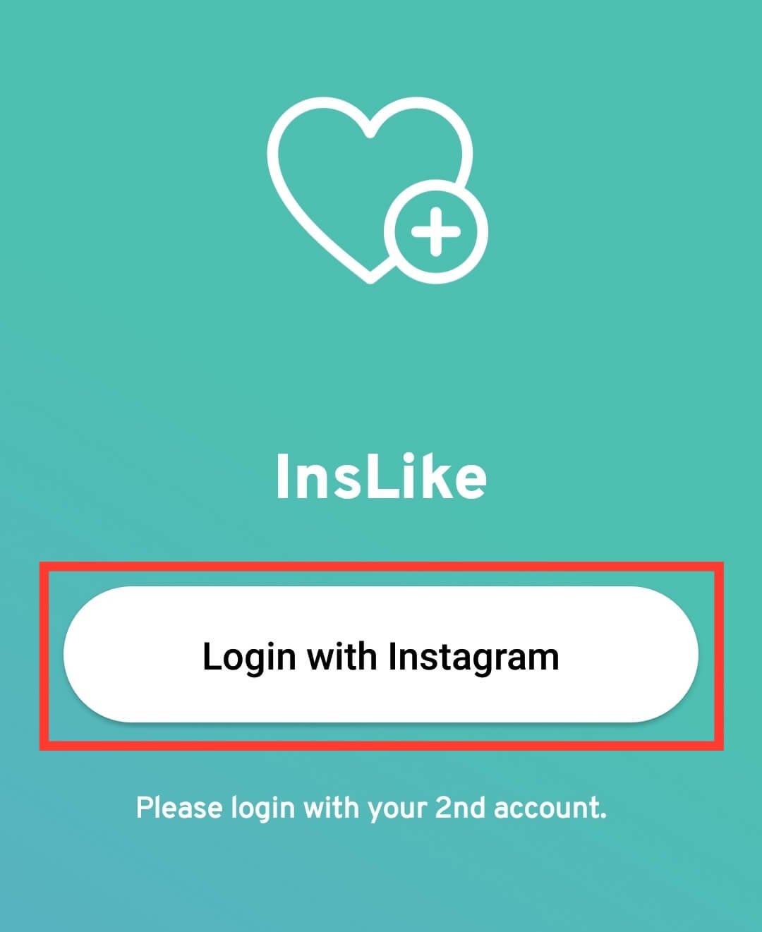 Login With Instagram In InsLike App